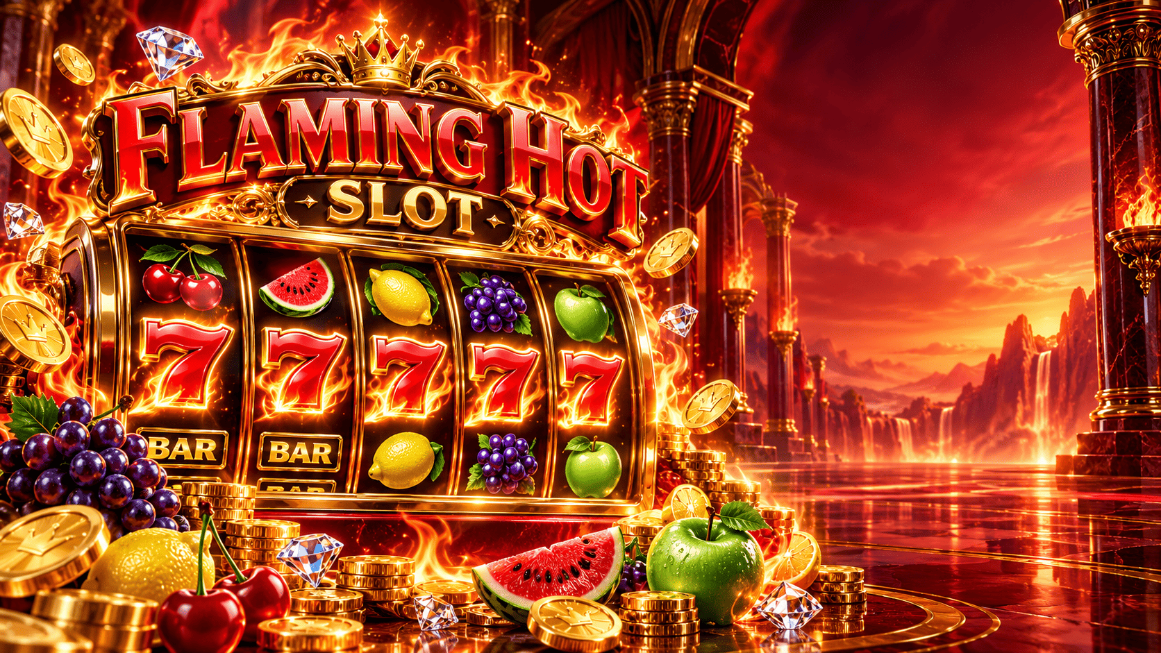 flaming hot slot
